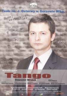 [Plakat] Mrożek Sławomir, "Tango"