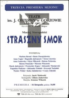 [Afisz] Staropolski Maciej, "Straszny smok"