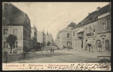 Landsberg a. W. : Mühlenplatz u. Küstrinerstrasse