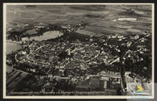 Gesamtansicht von Friedeberg i.d. Neumark (Flugzeugaufnahme)