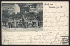 Gruss aus Landsberg a. W. : Paucksch-Brunnen