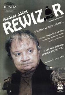 [Plakat] Mikołaj Gogol "Rewizor", przekład Julian Tuwim