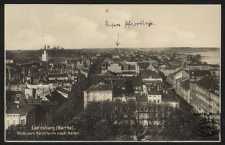 Landsberg (Warthe), Blick vom Kirchturm nach Osten