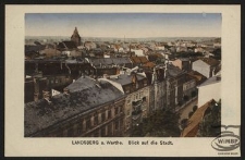 Landsberg a. Warthe. Blick auf die Stadt