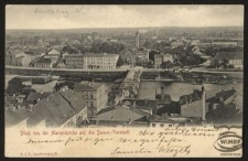 Blick von der Marienkirche auf die Damm-Vorstadt