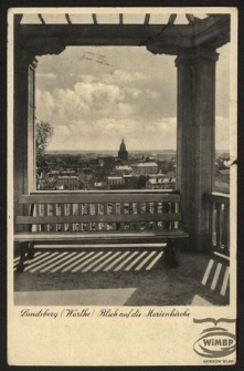 Landsberg (Warthe) : Blick auf die Marienkirche