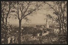 Landsberg (Warthe). Blick von den Schanzen auf die Konkordienkirche