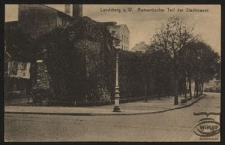 Landsberg a. W. : Romantischer Teil der Stadtmauer