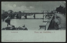 Gruss aus Landsberg a. W. : Warthebrücke