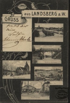 Gruss aus Landsberg a. W.