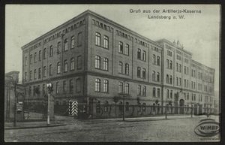 Landsberg a. W. : Gruss aus der Artillerie-Kaserne