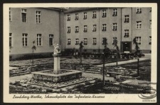 Landsberg-Warthe, Schmuckplatz der Infanterie-Kaserne