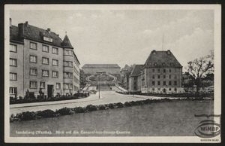 Landsberg (Warthe). Blick auf die General-von-Straetz-Kaserne