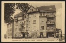 Gasthaus und Kaufhaus des Ostens, Landsberg a. W., Zechowerstr. 75