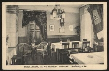 Landsberg a. W. : Hotel Altmann, Inh. Fritz Wemheuer