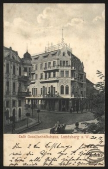 Café Gesellschaftshaus, Landsberg a. W.