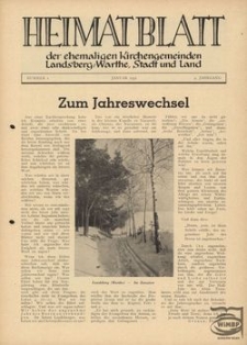 Heimatblatt 1952 nr 01