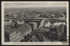 Landsberg a. W. - Blick von der Marienkirche auf die Dammvorstadt