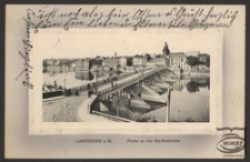 Landsberg a. W. : Partie an der Warthebrücke
