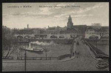 Landsberg a. Warthe : Am Bollwerk. (Hochlegung der Ostbahn)