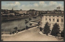 Landsberg a. W. : Warthepartie mit Blick nach dem westllichen Stadtteil