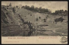 Gruss aus Landsberg a. W. : Mariengrund und Wasserturm