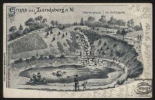 Gruss aus Landsberg a. W. : Mariengrund im Quilitzpark