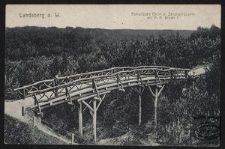 Landsberg a. W. : Romantische Partie a. Zanziner-Grunde mit M. H. Brücke II