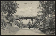 Landsberg a. W. : Brücke im Quilitzpark