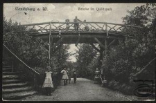 Landsberg a. W. : Brücke im Quilitzpark