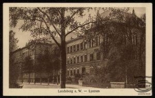 Landsberg a. W. - Lyzeum