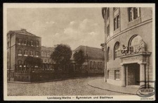Landsberg/Warthe - Gymnasium und Stadthaus