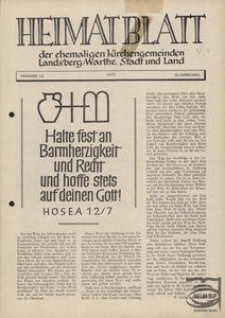 Heimatblatt 1970, nr 1-2