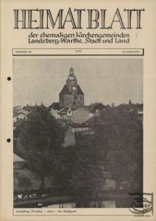 Heimatblatt 1970, nr 8-9