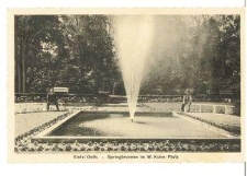 Vietz / Ostb. : Springbrunnen im. W. Kube-Platz