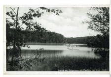 Partie am Dolgensee mit Pavillon bej Vietz (Ostb.)