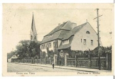 Gruss aus Vietz : Pfarrhaus u. Kirche