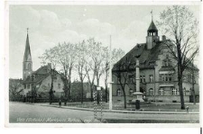 Vietz (Ostbahn) : Marktplatz, Rathaus evgl. Kirche