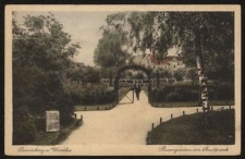 Landsberg a. Warthe : Rosengarten im Stadtpark