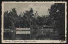 Landsberg (W.), Stadtpark mit Blick auf St. Marien