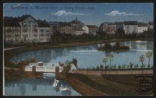 Landsberg a. Warthe : Partie im Kaiser Wilhelm-Park