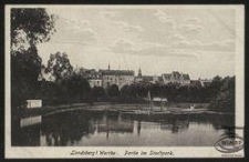 Landsberg/Warthe. Partie im Stadtpark