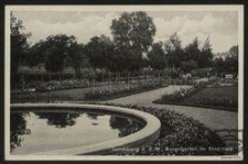 Landsberg a. d. W., Rosengarten im Stadtpark