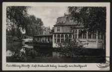 Landsberg/Warthe - Café, Kabarett Voley - Terrasse am Stadtpark