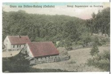 Gruss aus Döllens-Radung (Ostbahn) : Königl. Hegemeisterei am Horstberg