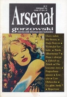 Arsenał Gorzowski; miesięcznik informacyjno-kulturalny 1994 nr 2