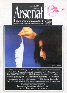Arsenał Gorzowski; miesięcznik informacyjno-kulturalny 1996 nr 3(18)