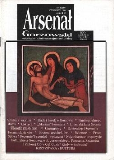 Arsenał Gorzowski; miesięcznik informacyjno-kulturalny 1996 nr 4 (19)