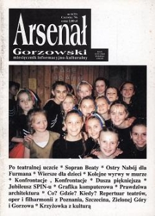 Arsenał Gorzowski; miesięcznik informacyjno-kulturalny 1996 nr 6 (21)