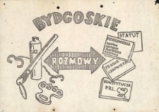 [Rysunek satyryczny] Bydgoskie rozmowy